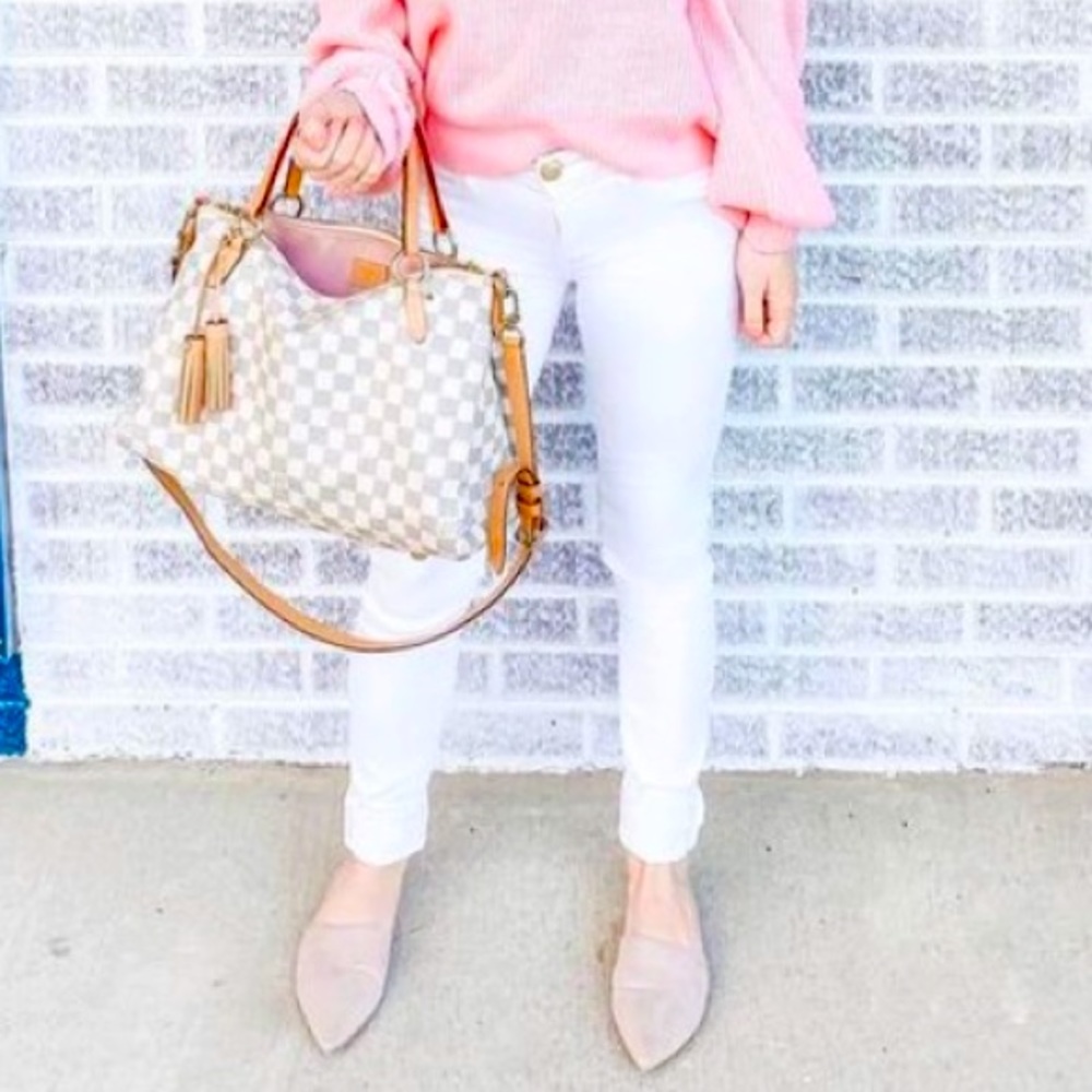 BNWT Sold Out White denim high waisted curvy stretch jeans